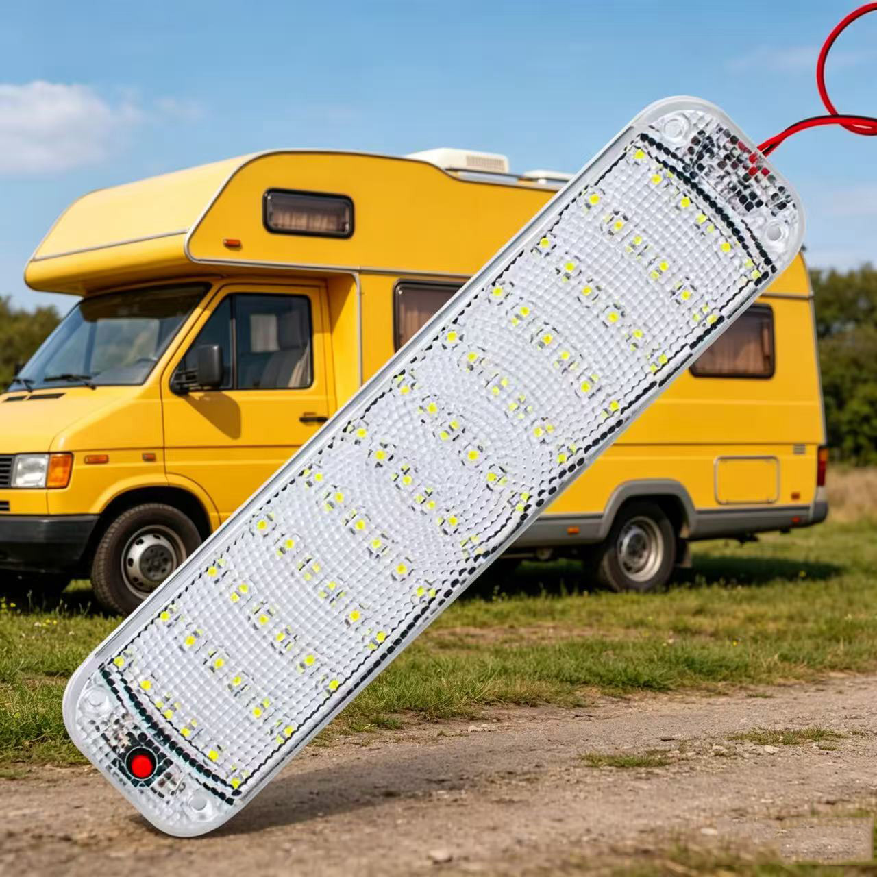 Outdoor Camping Trailer - Luce Interna per Auto a 72