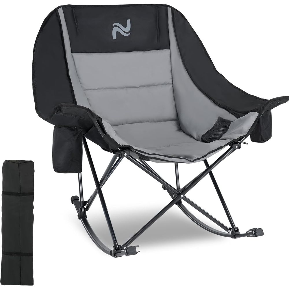 Outdoor Camping Rocker - Sedia a dondolo portatile da esterno
