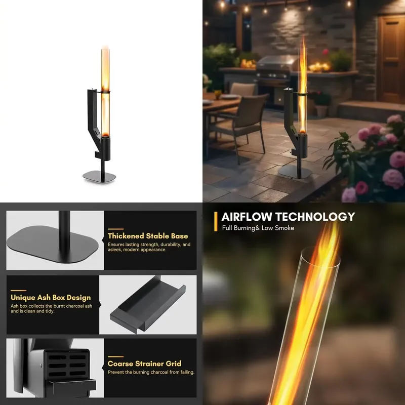 Outdoor Camping Heater - Riscaldatore da Esterno a Pellet con