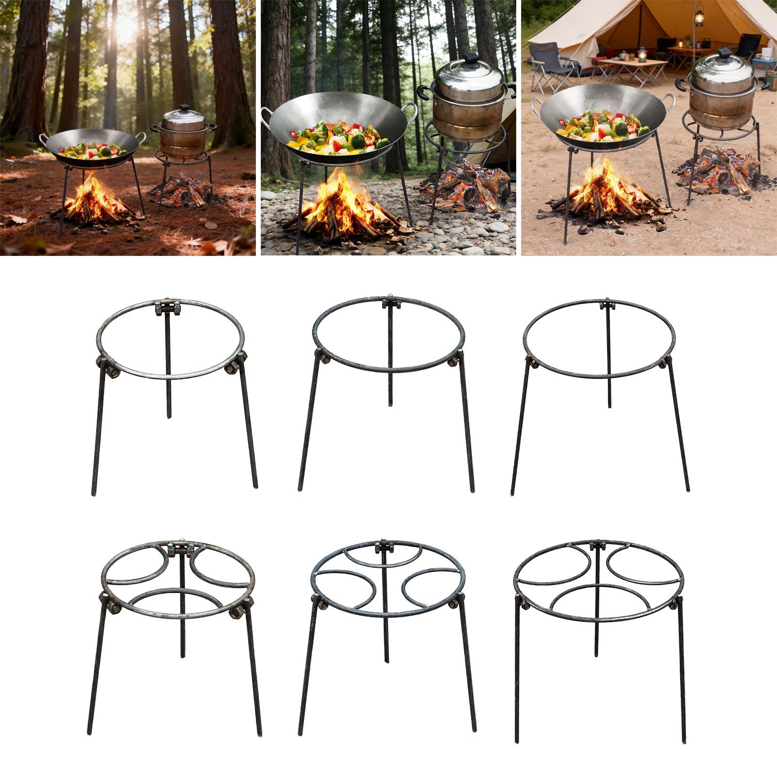 Outdoor Camping Oven - Treppiede per Falò, Supporto Multiuso per
