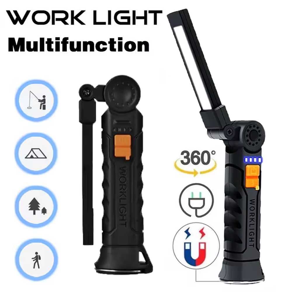 Outdoor Camping Light Portable - Torcia portatile a LED COB Torcia