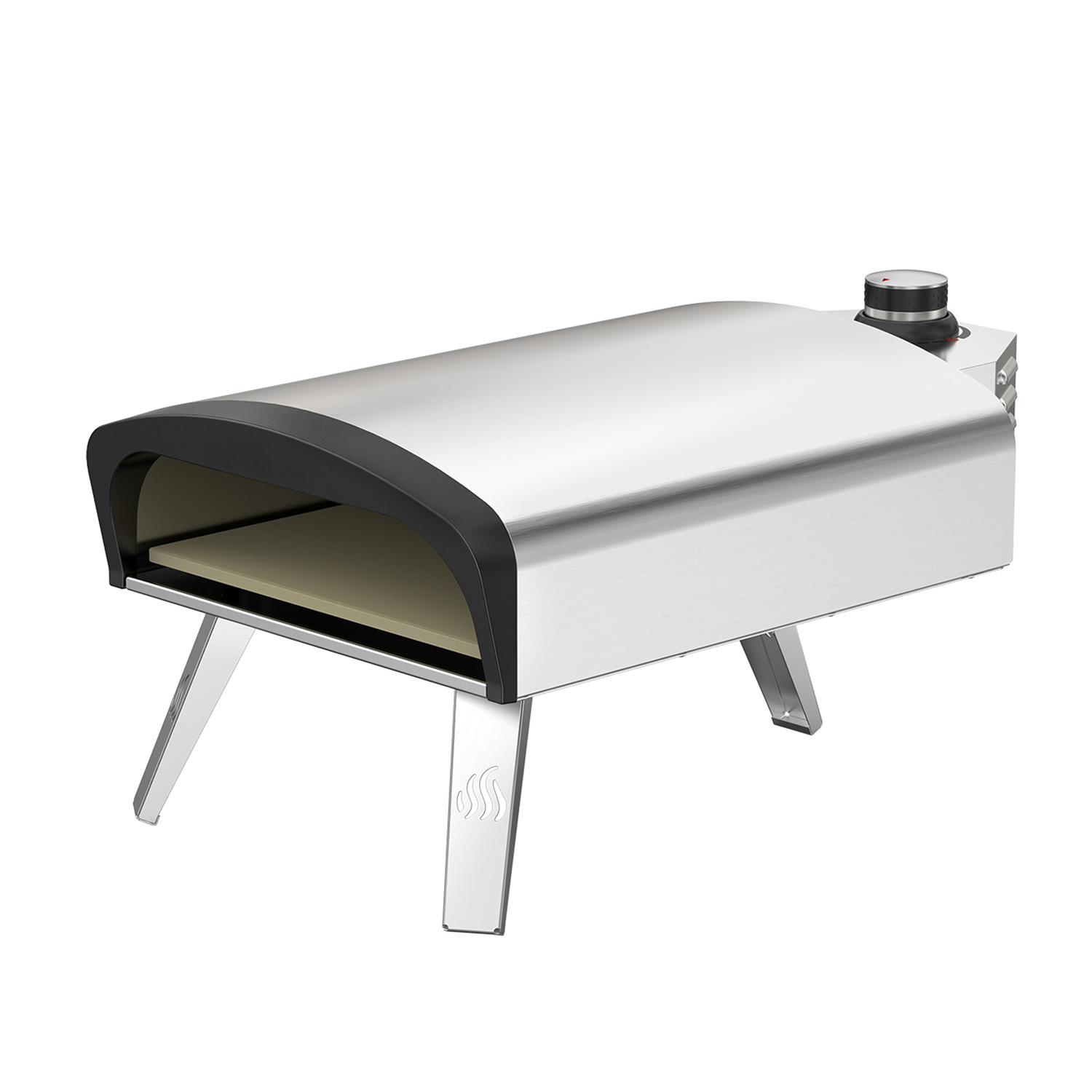 Outdoor Camping Oven - Forno per Pizza con Pietra Refrattaria,