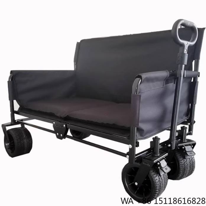 Outdoor Camping Recliner - Carrello Pieghevole Multifunzionale JXFT a Quattro