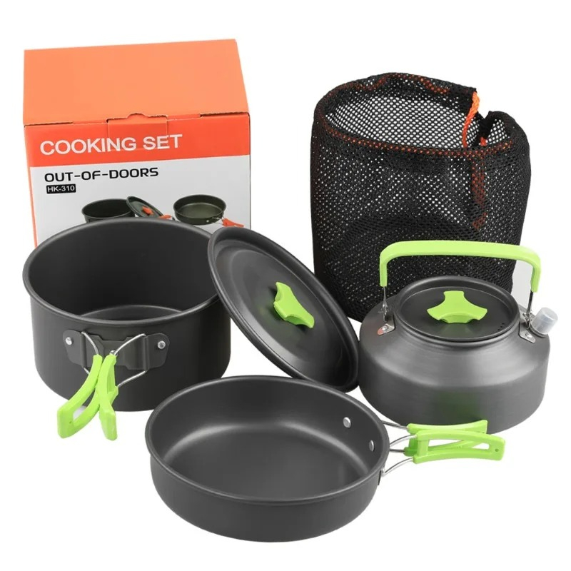 Outdoor Camping Games - Set da Cucina per Campeggio, Set