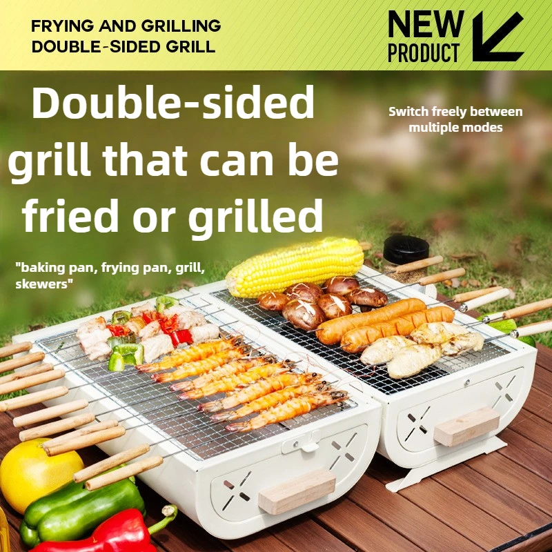 Outdoor Camping Activities - Forno Barbecue Portatile per Casa e