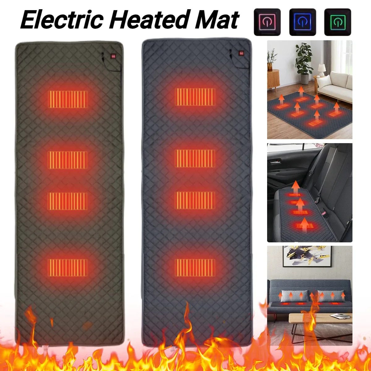 Outdoor Camping Carpet - Materassino riscaldante 5V materasso multifunzionale per