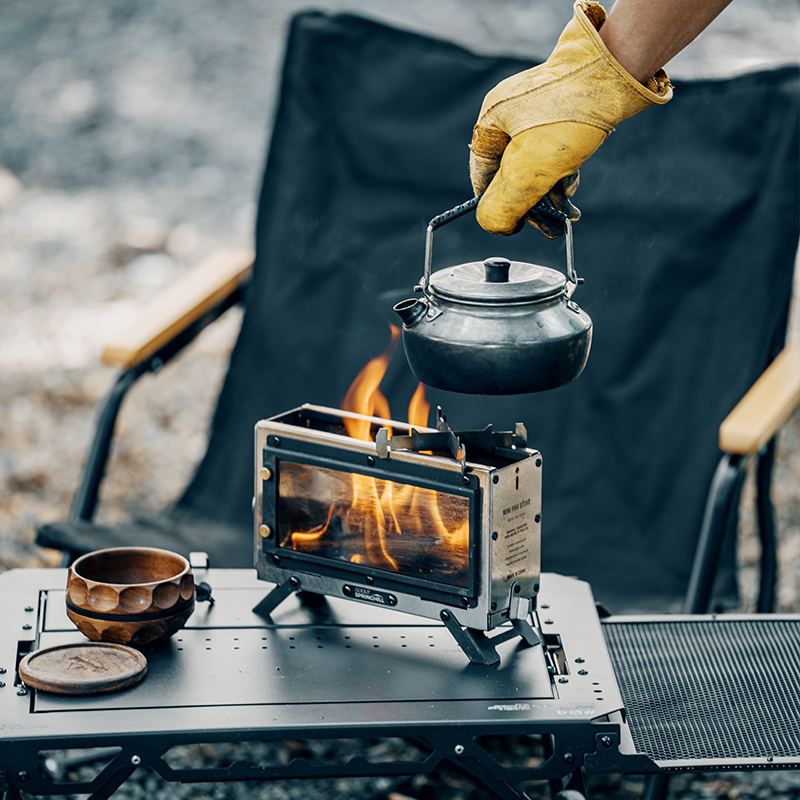 Outdoor Camping Stove Wood - Stufa a Legna Portatile Goout Springhill,