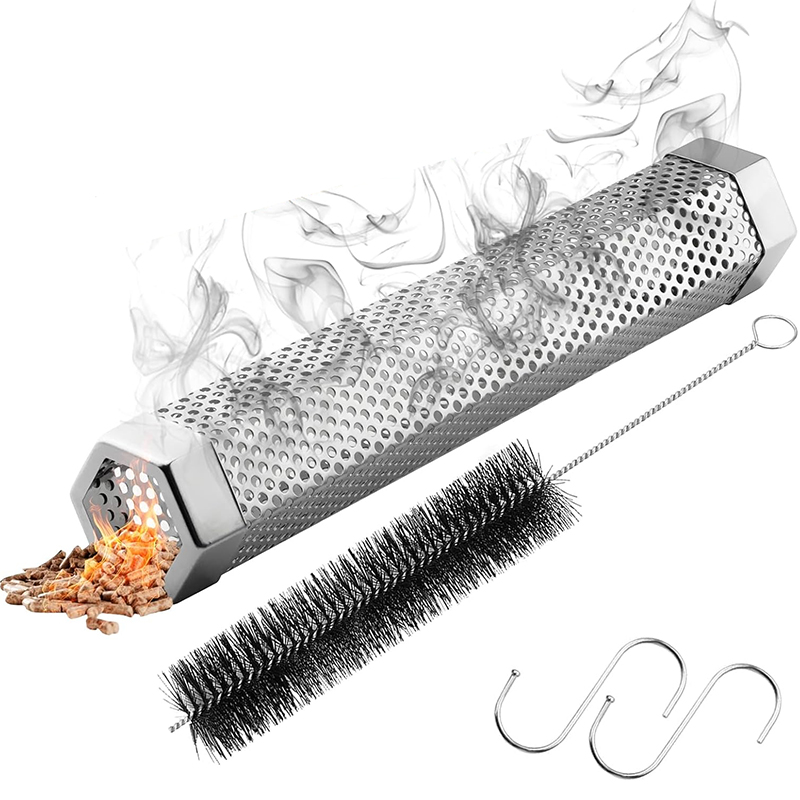 Outdoor Camping Stove Wood - LMETJMA Set di tubi per fumatori