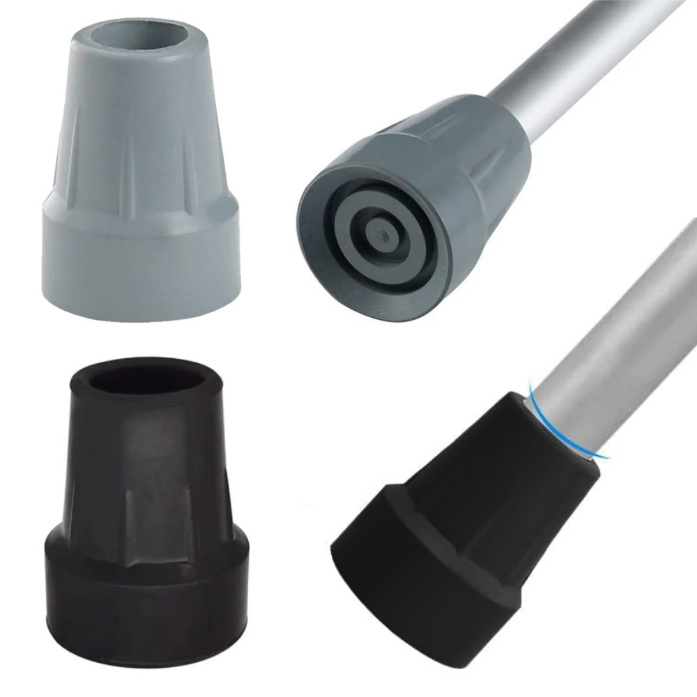 Trekking Poles - 1Pc Nero/Grigio 19mm/22mm Piedini per bastone