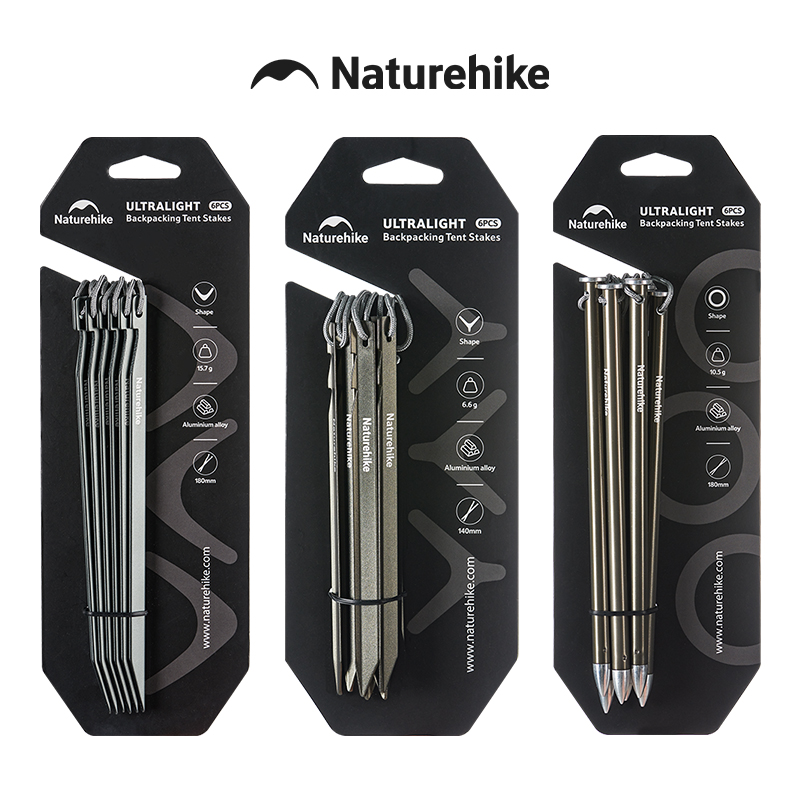 Ultralight Ground Sheet - Picchetti per Tenda Naturehike in Lega