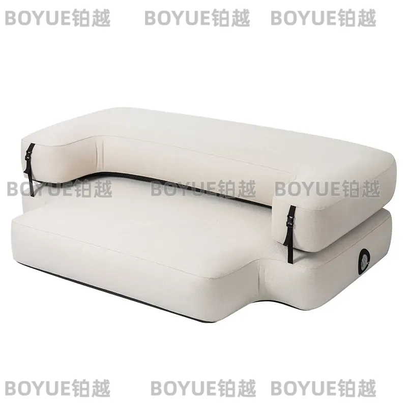 Outdoor Camping Recliner - Divano Letto Gonfiabile da Esterno Spazzolato,