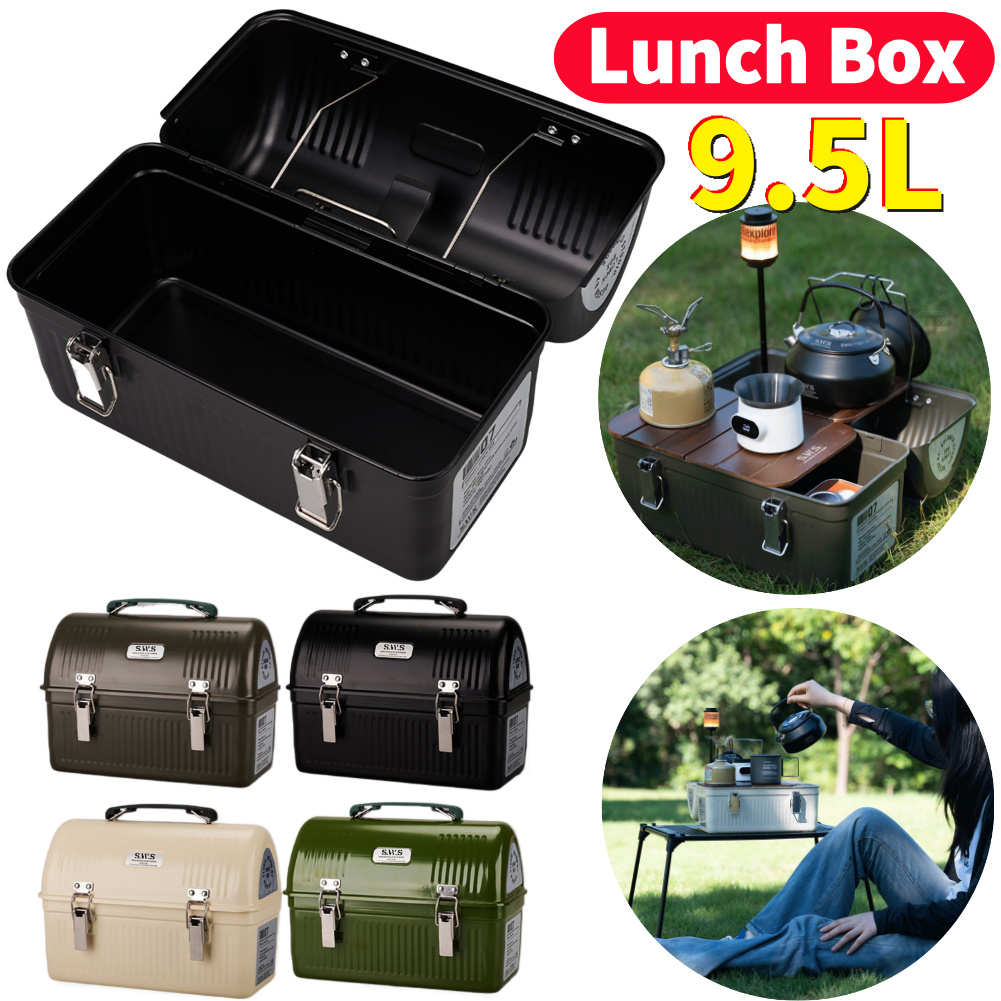 Scatola da pranzo in metallo d - Outdoor Camping Store recensione e prezzo
