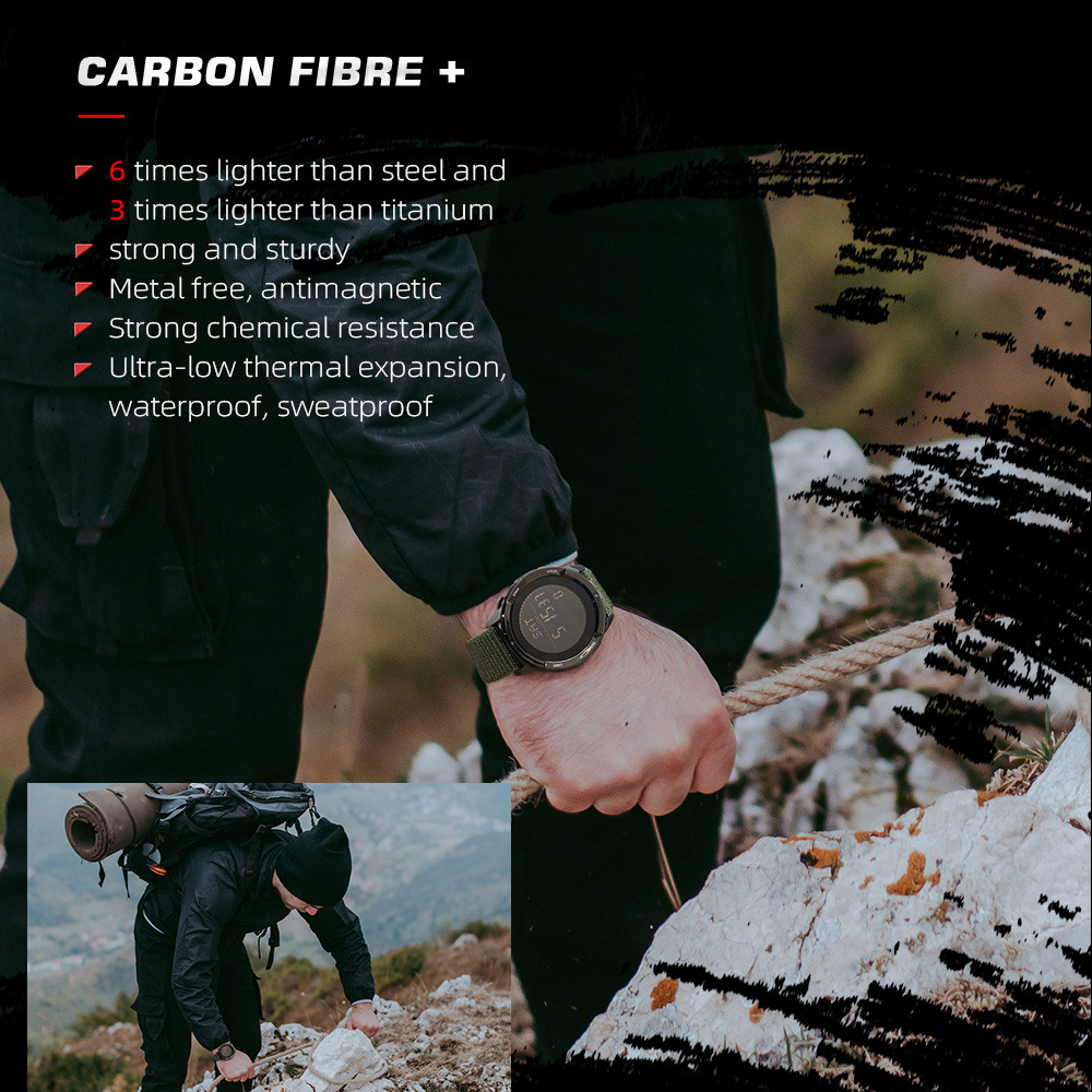 Orologio digitale da uomo, spo - Outdoor Camping Japan recensione e prezzo