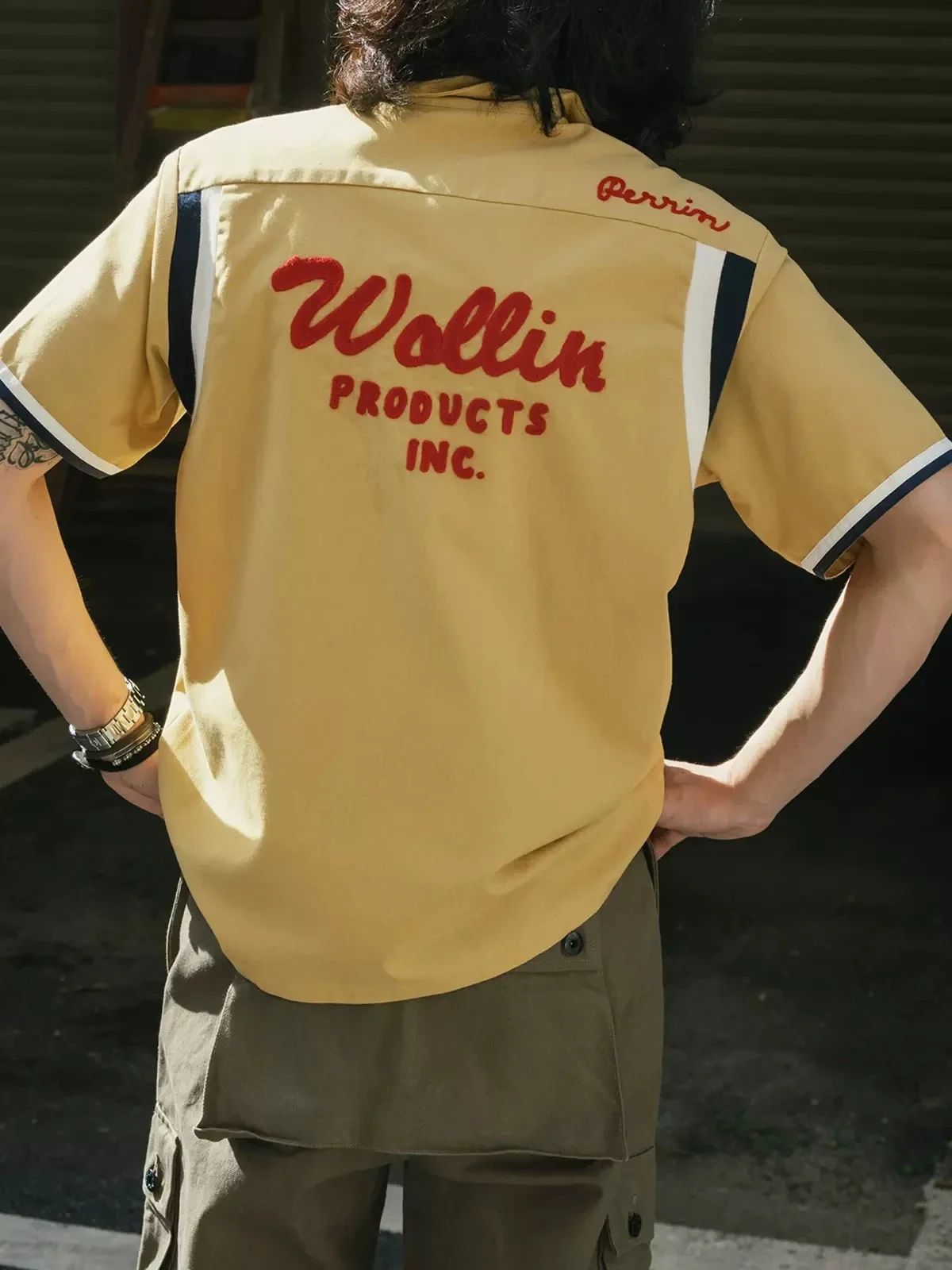 Camicia da bowling retrò non s - Outdoor Camping Rocker recensione e prezzo