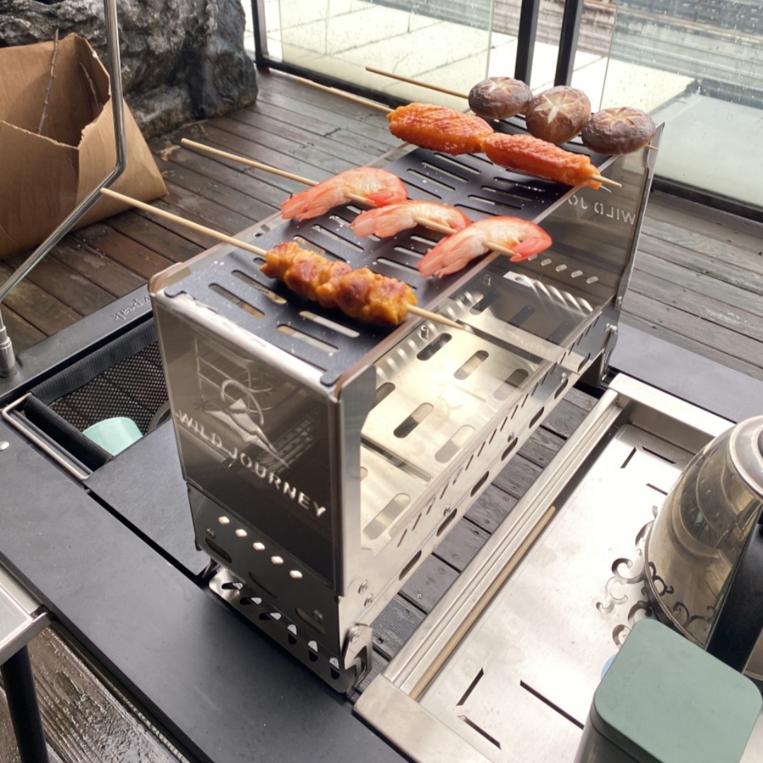 SmiloDon Camping Pieghevole Br - Outdoor Camping Oven recensione e prezzo