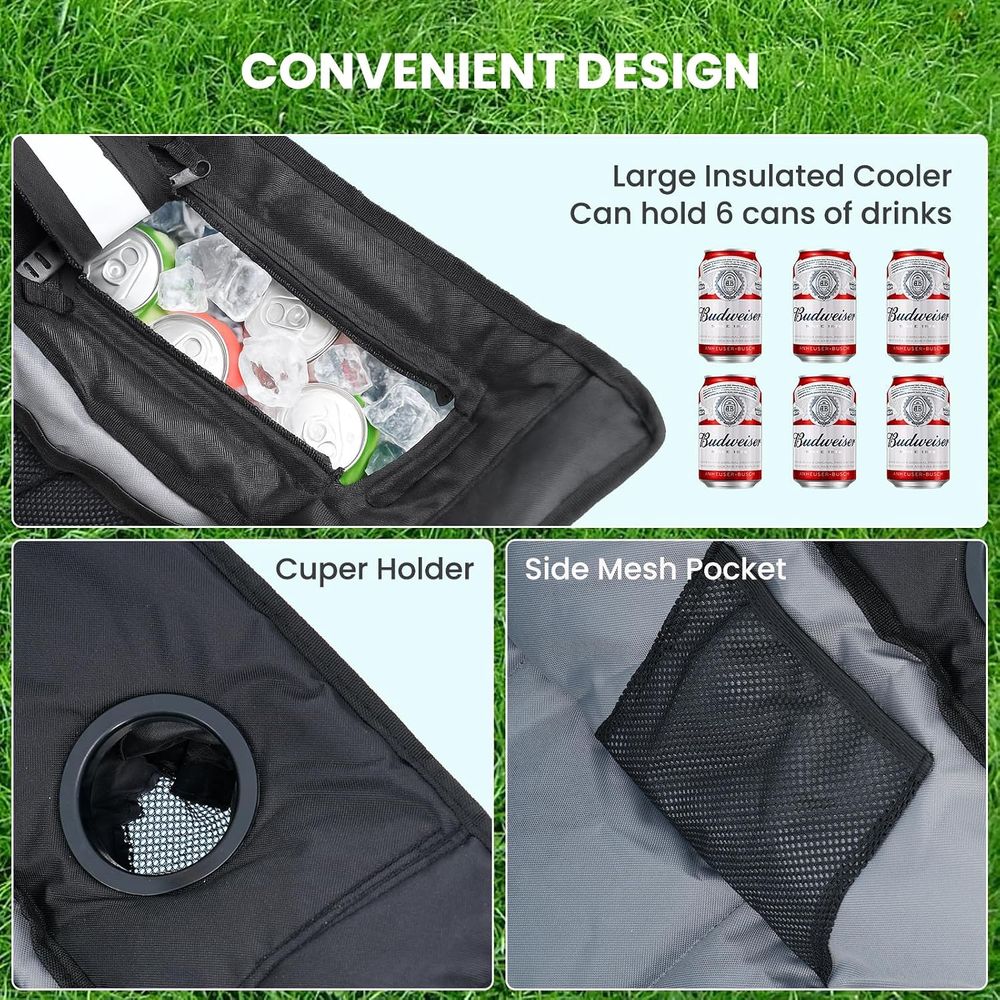 Sedia a dondolo portatile da e - Outdoor Camping Rocker recensione e prezzo