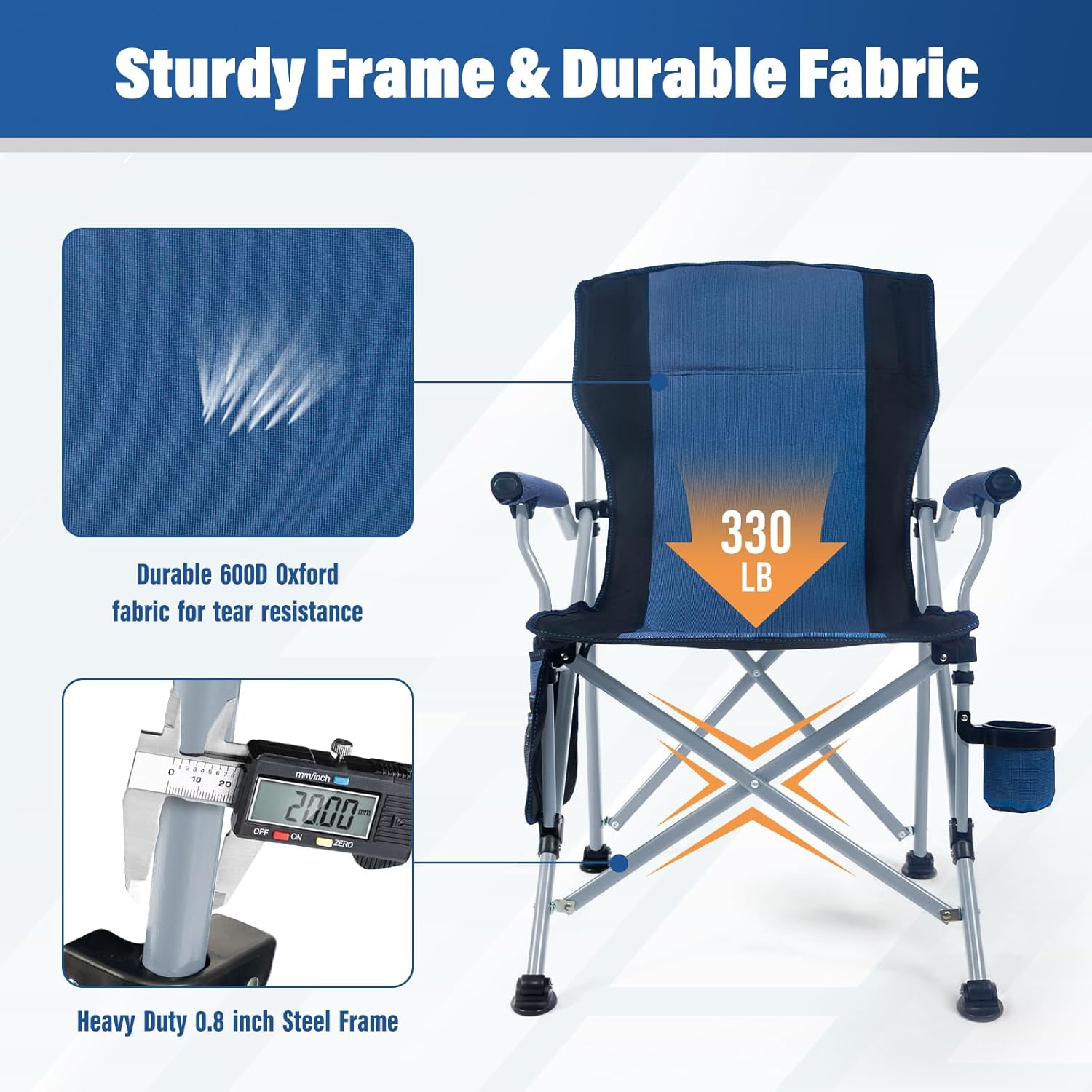 Sedia da Campeggio Pieghevole  - Outdoor Camping Folding Chair recensione e prezzo