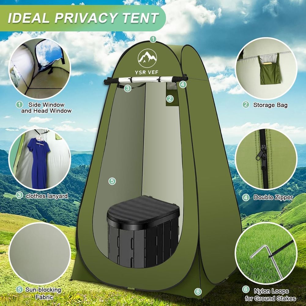 Kit WC Portatile, Toilette da  - Outdoor Camp recensione e prezzo