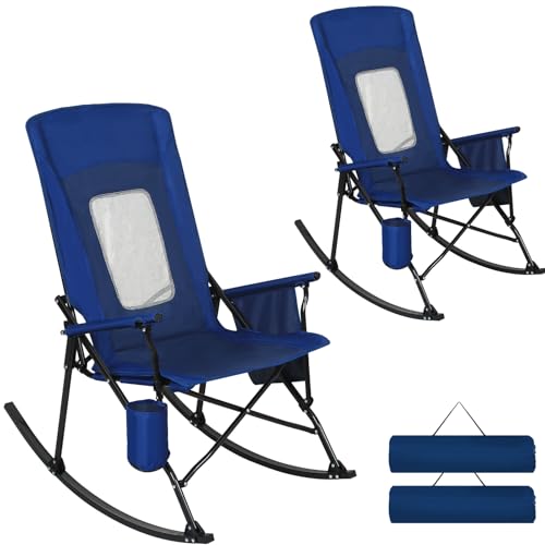 Confezione da 2 Sedie a Dondol - Outdoor Camping Rocker recensione e prezzo