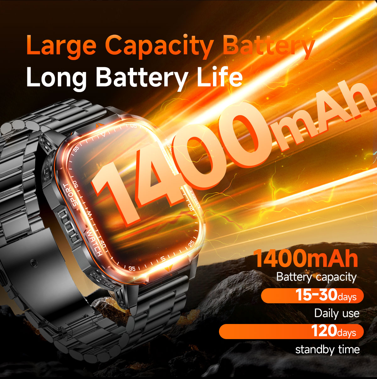 Nuovo Smartwatch 2026 con Batt - Outdoor Camping Japan recensione e prezzo