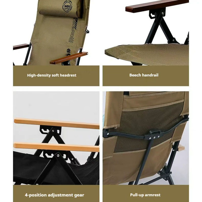 Sedia da Spiaggia e Campeggio  - Outdoor Camping Recliner recensione e prezzo