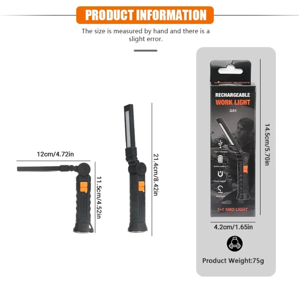 Torcia portatile a LED COB Tor - Outdoor Camping Light Portable recensione e prezzo