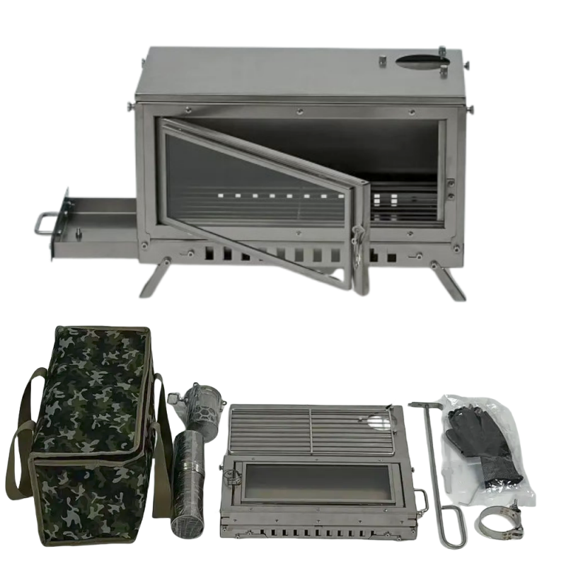 Stufa a legna Stufa per tenda  - Outdoor Camping Oven recensione e prezzo