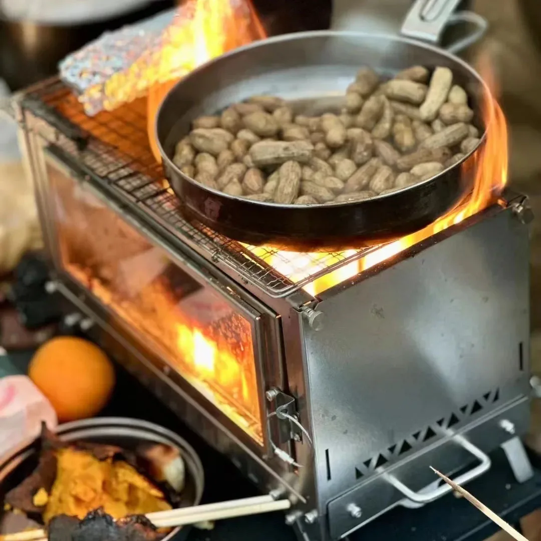 Stufa a legna Stufa per tenda  - Outdoor Camping Oven recensione e prezzo