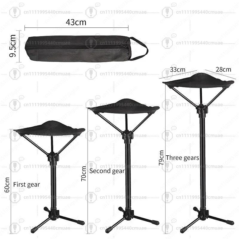 Sgabello Pieghevole Retrattile - Outdoor Camping Folding Chair recensione e prezzo