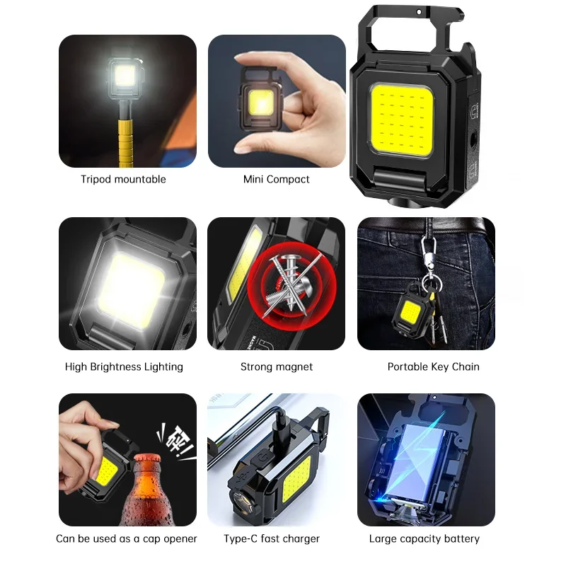 Mini torcia portachiavi luce C - Outdoor Camping Light Portable recensione e prezzo
