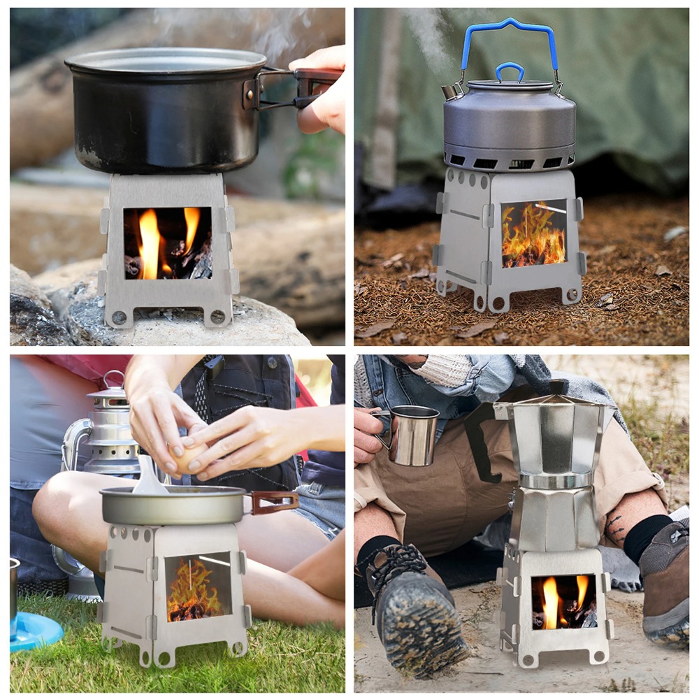 Forno da campeggio Stufa a leg - Outdoor Camping Stove Wood recensione e prezzo