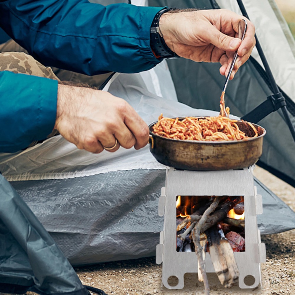 Forno da campeggio Stufa a leg - Outdoor Camping Stove Wood recensione e prezzo