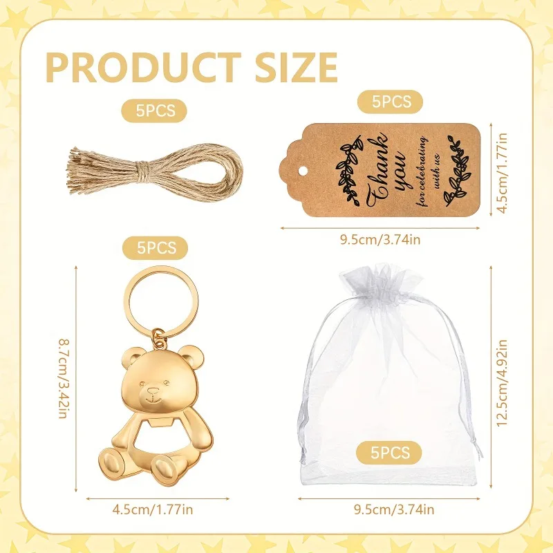 Set di Apribottiglie Portachia - Bear Canister recensione e prezzo