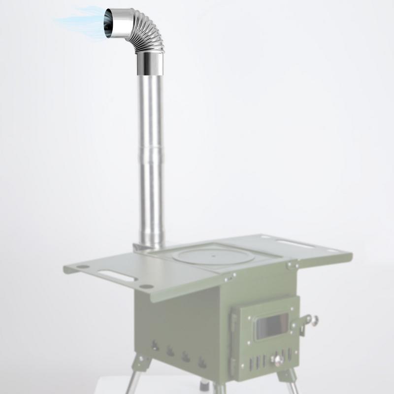 60/75mm In Acciaio Inox Gomito - Outdoor Camping Stove Wood recensione e prezzo