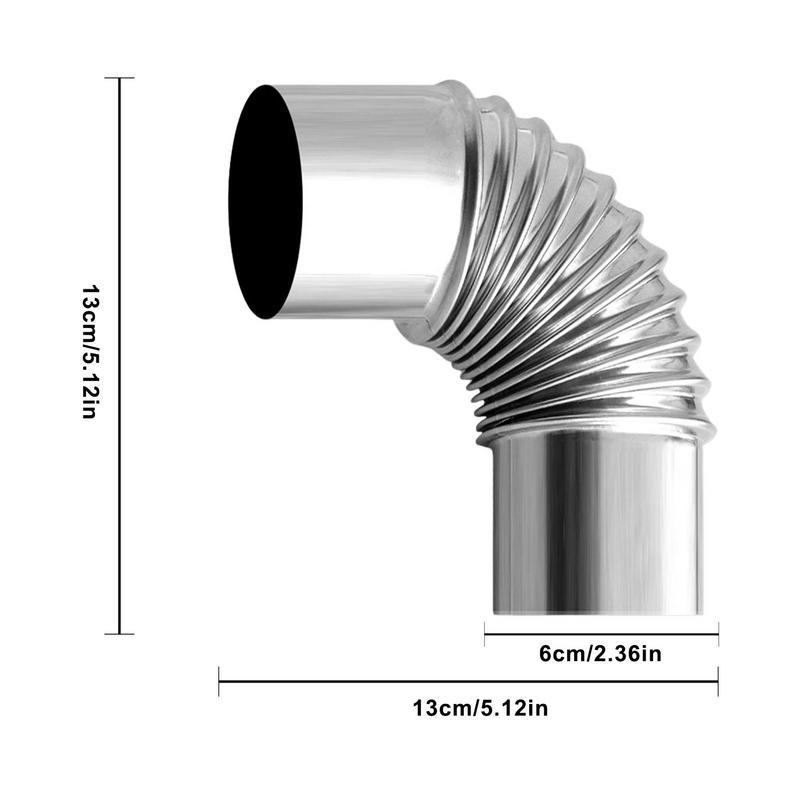 60/75mm In Acciaio Inox Gomito - Outdoor Camping Stove Wood recensione e prezzo