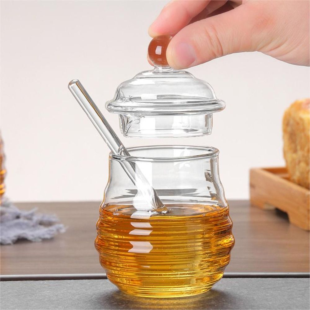 Vaso di miele trasparente con  - Bear Canister recensione e prezzo