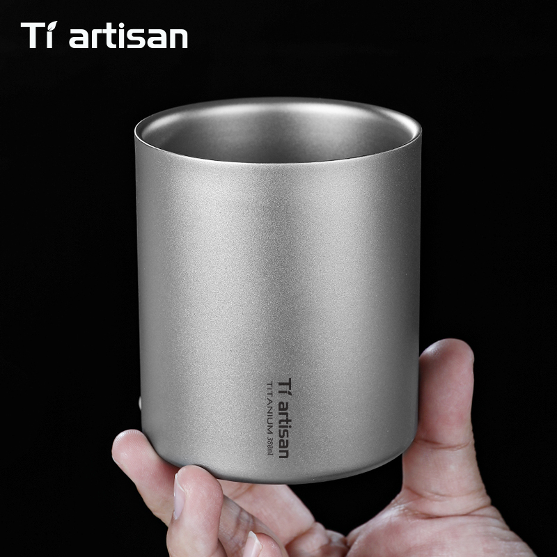 Tazza da caffè in titanio Tiar - Outdoor Camping Games recensione e prezzo