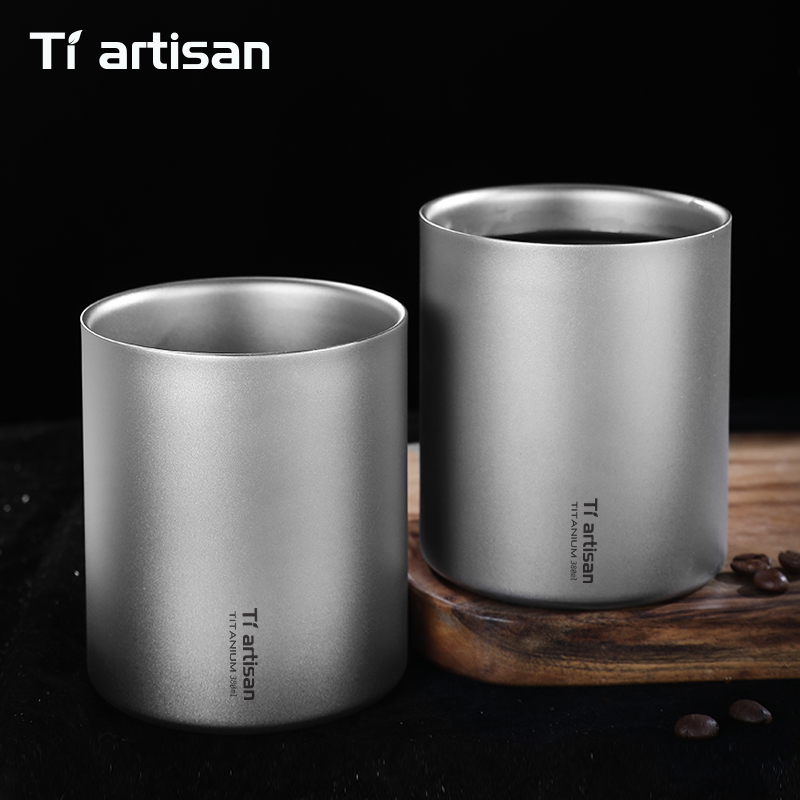Tazza da caffè in titanio Tiar - Outdoor Camping Games recensione e prezzo