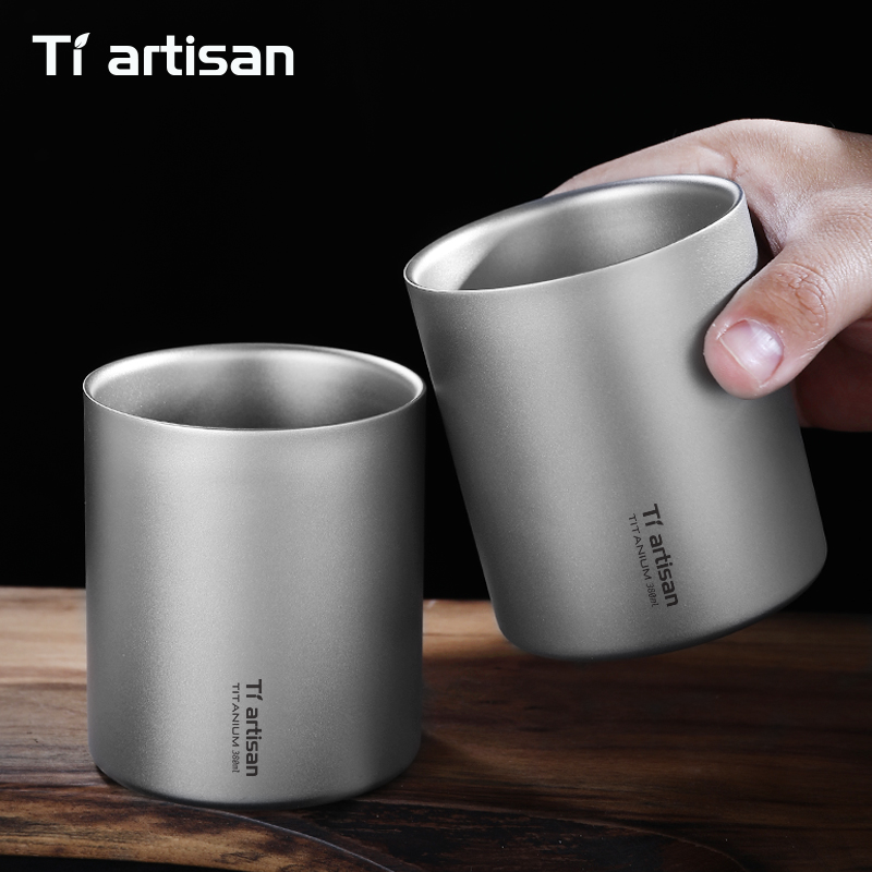 Tazza da caffè in titanio Tiar - Outdoor Camping Games recensione e prezzo
