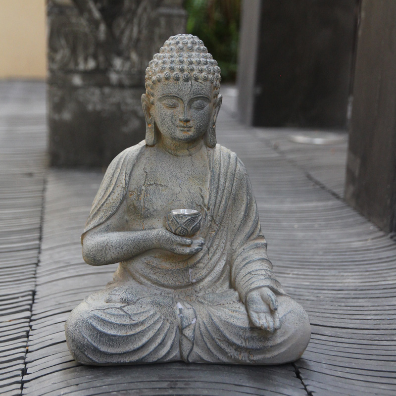 Statua di Buddha solare in res - Outdoor Camping Japan recensione e prezzo