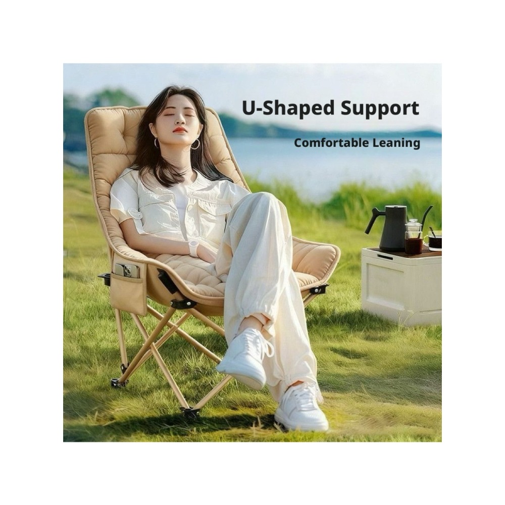 Sedia a Luna Pieghevole da Est - Outdoor Camping Recliner recensione e prezzo