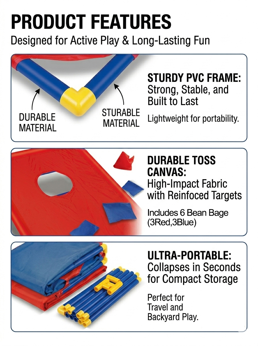 Gioco Portatile del Lancio dei - Outdoor Camping Games recensione e prezzo