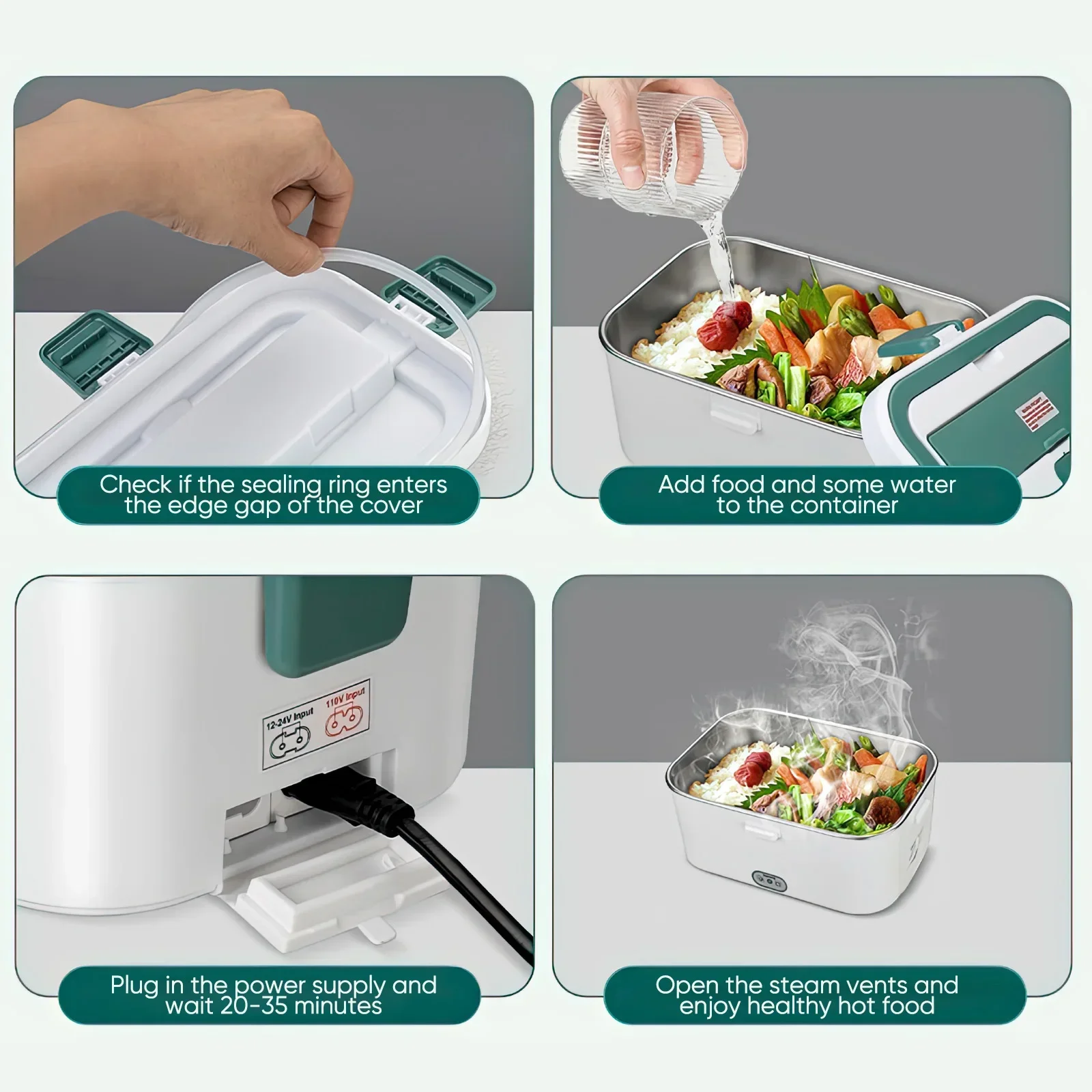 Scatola per il pranzo elettric - Outdoor Camping Heater recensione e prezzo
