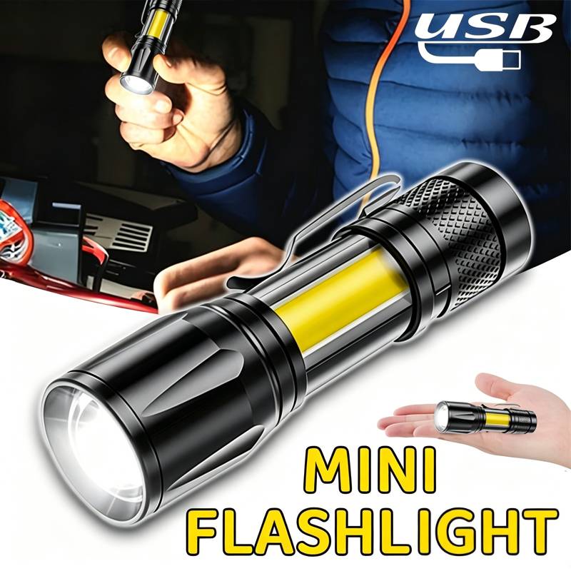 Mini Torcia LED COB, Faro Port - Outdoor Camping Light Portable recensione e prezzo