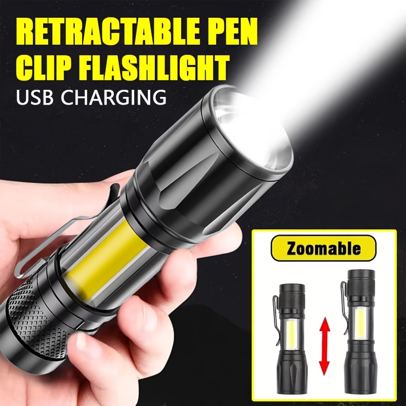 Mini Torcia LED COB, Faro Port - Outdoor Camping Light Portable recensione e prezzo