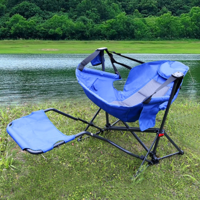 Sedia a dondolo pieghevole por - Outdoor Camping Rocker recensione e prezzo