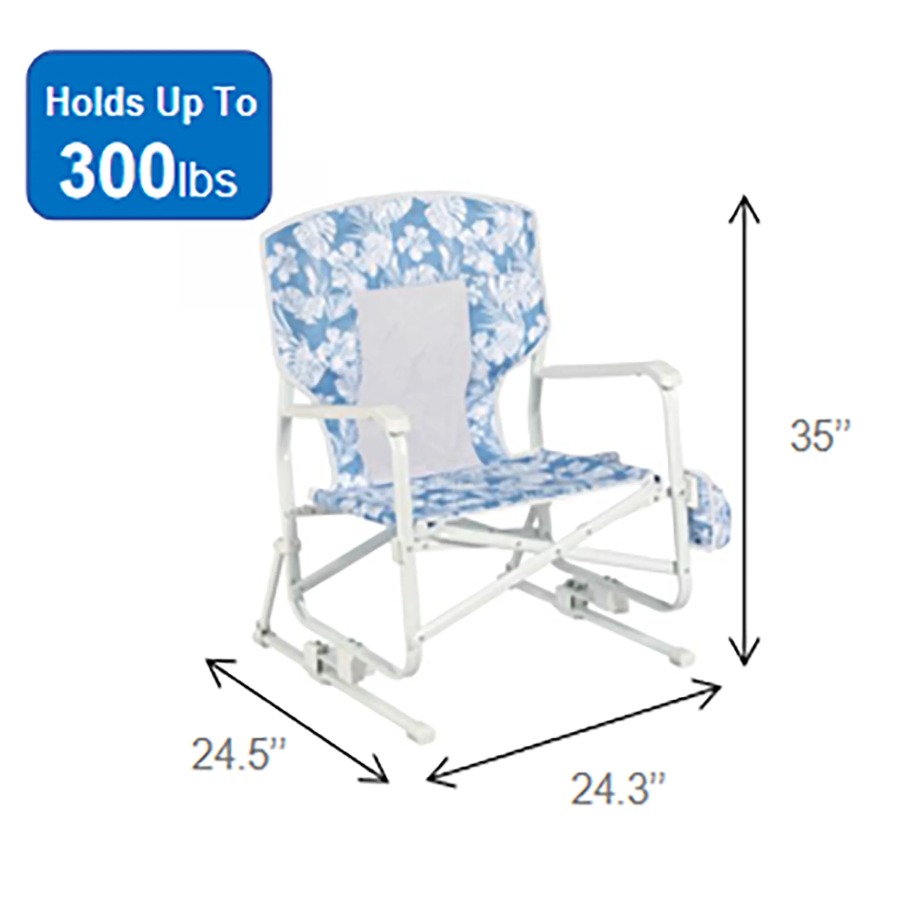 Sedia a dondolo da spiaggia Ma - Outdoor Camping Rocker recensione e prezzo