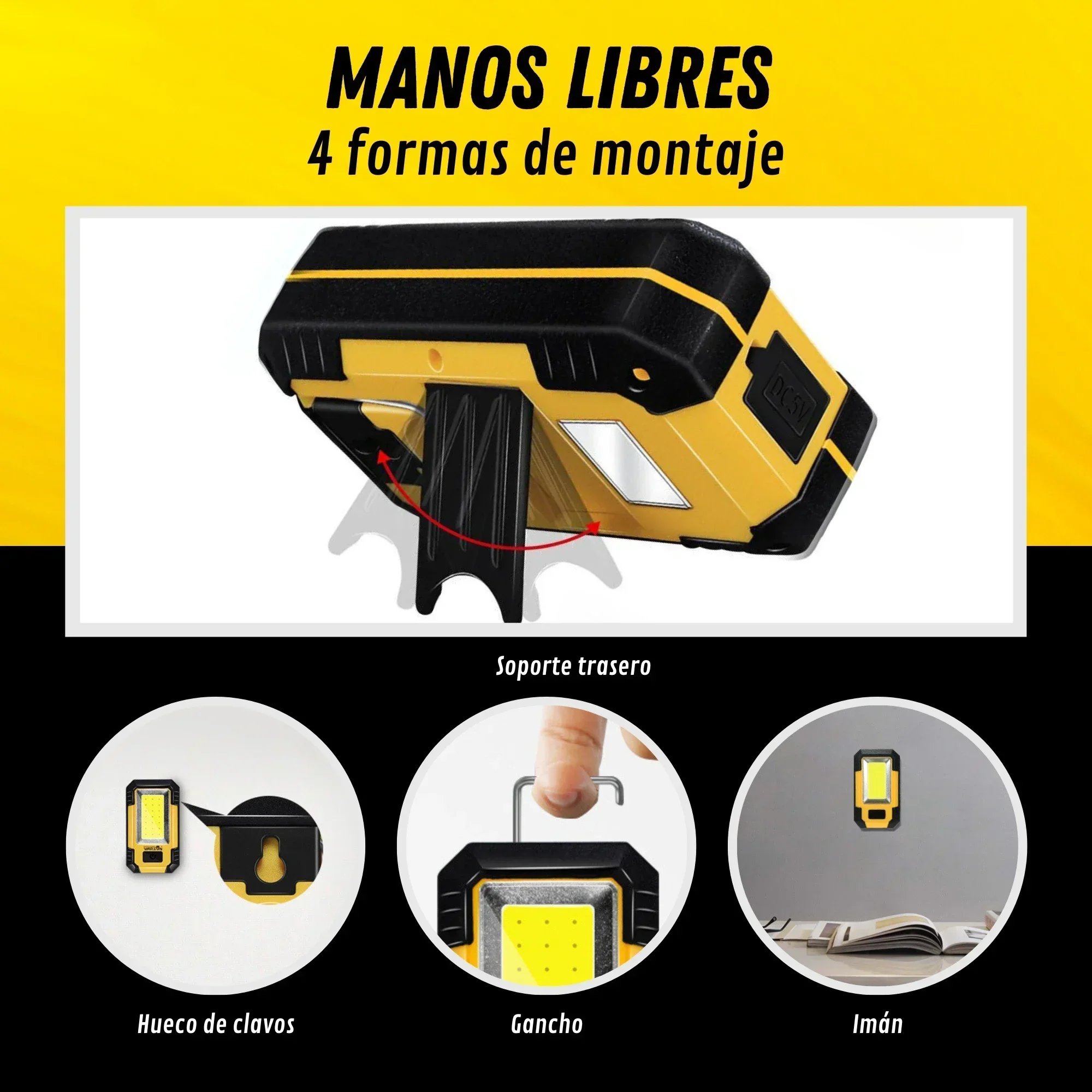 Torcia da lavoro portatile ric - Outdoor Camping Light Portable recensione e prezzo