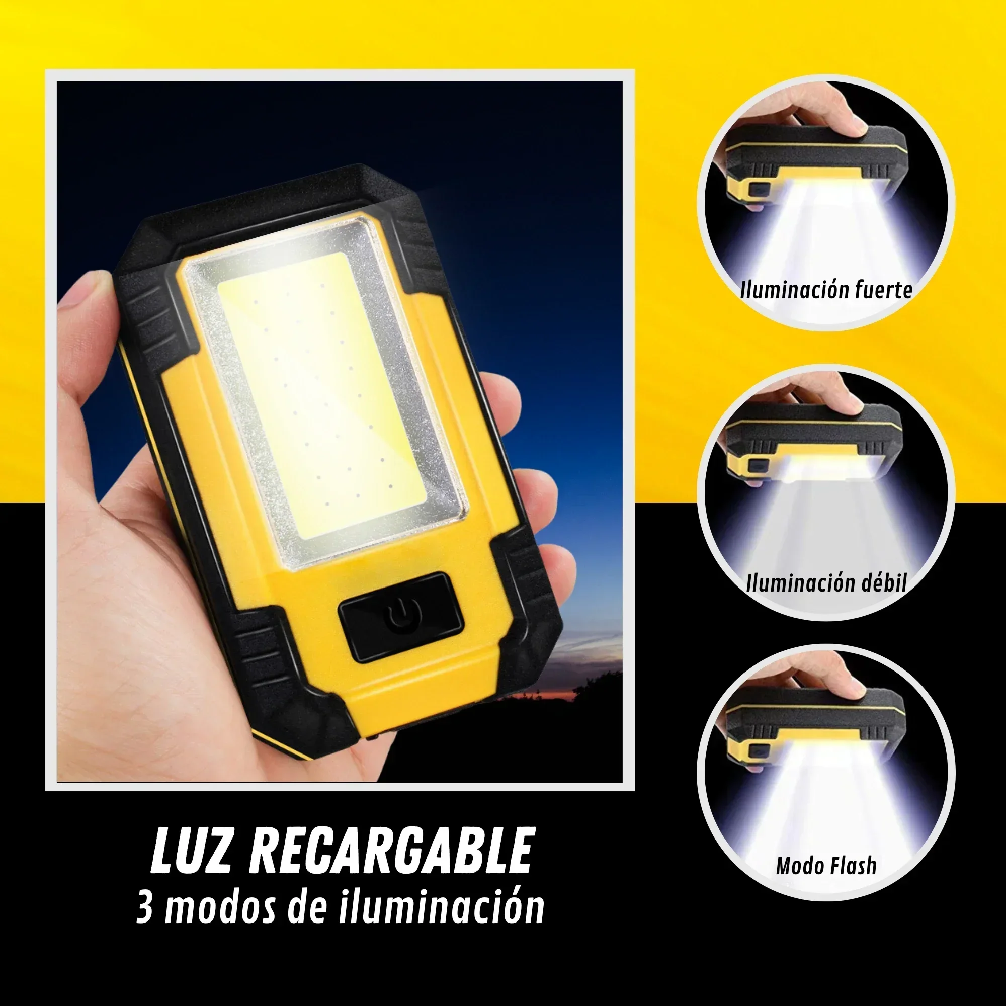 Torcia da lavoro portatile ric - Outdoor Camping Light Portable recensione e prezzo