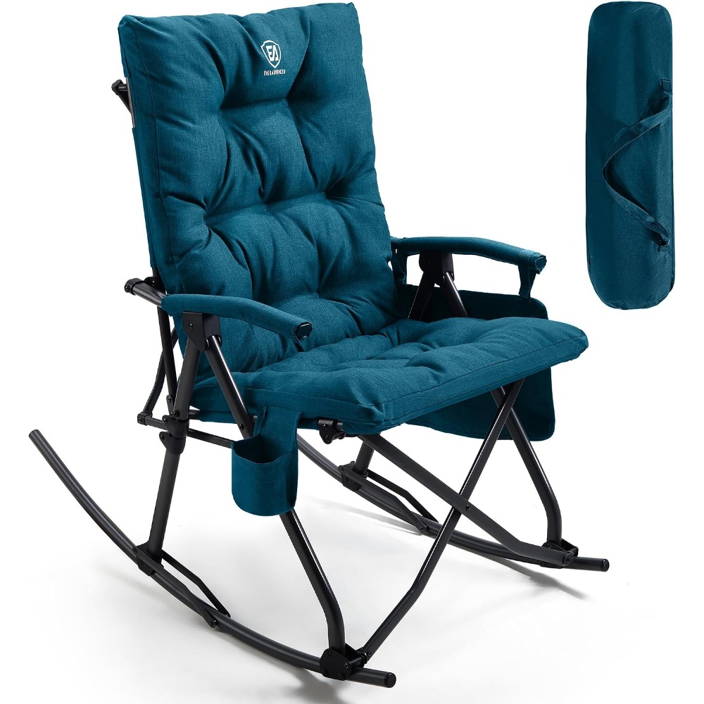 Sedia a dondolo pieghevole ove - Outdoor Camping Rocker recensione e prezzo